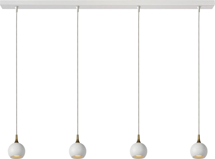 Lucide favori - Hängelampe - 4xGU10 - Weiß
