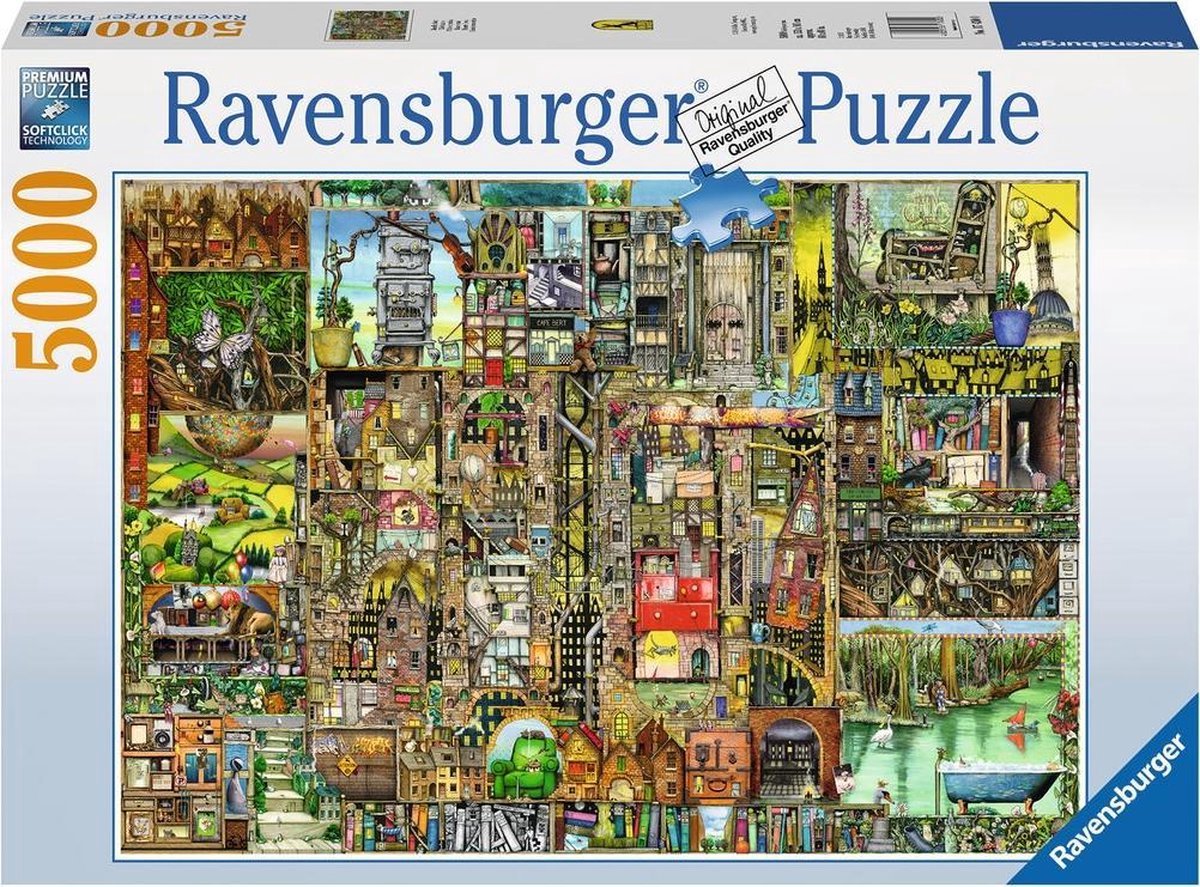 Ravensburger Puzzle „Weird Town“ Colin Thompson (5000 Teile)
