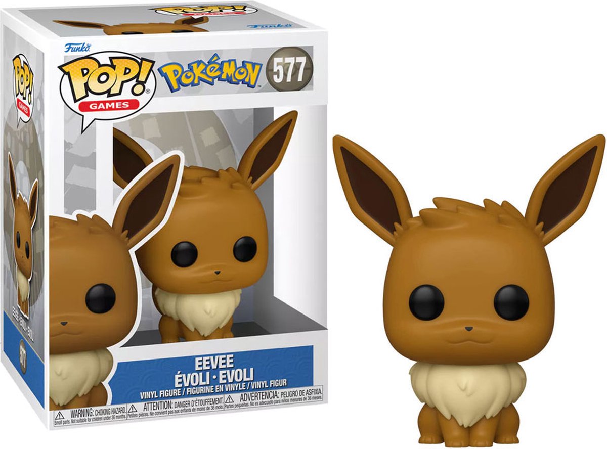 Funko-Pop-Spiele: Pokémon – Evoli | Puppe Nr. 577