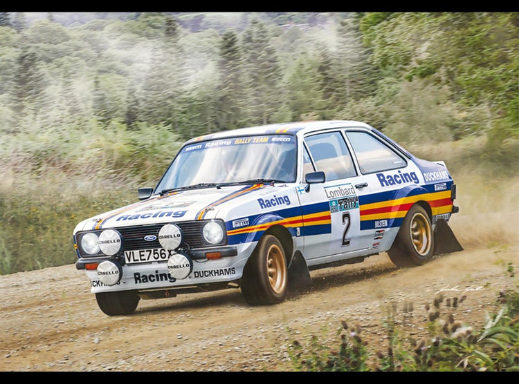 Italeri Modellbausatzauto – 3650 Ford Escort RS 1800 mk.ii Lombard Rac Rallye aus Kunststoff – 1:24 – Modellbau