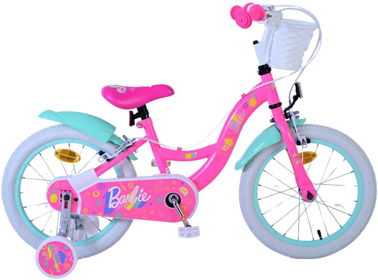 Barbie Children's Bike Girls 16 Zoll rosa zwei Handbremsen