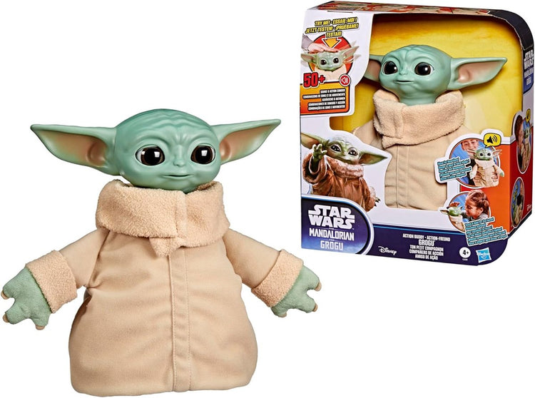 Hasbro Star Wars: The Mandalorian Grogu Action Buddy Grogu 25 cm Kuscheltiere