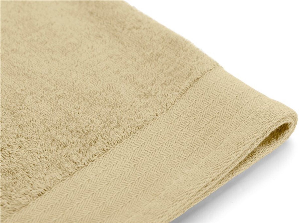 Walra Badetuch aus weicher Baumwolle – maisgelb – 50 x 100
