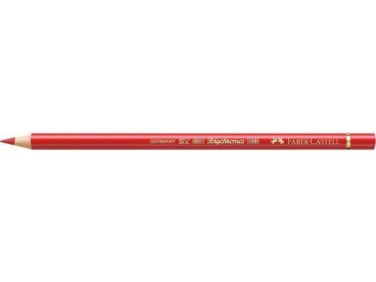Faber-Castell Buntstift Faber Castell Polychromos 118 Scharlachrot Box mit 6 Stück