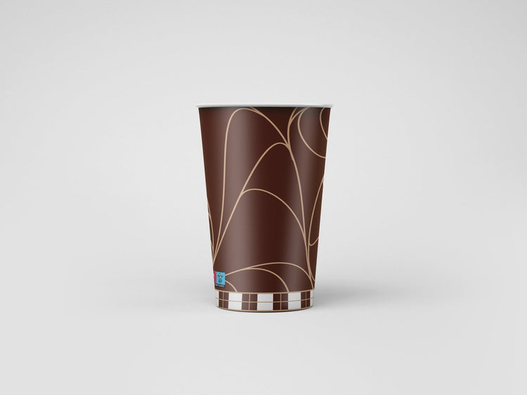 Cupsonline Kaffeebecher 7,5 oz 180cc 50 (Stk.) Kaffeebecher - Double Shot - Kaffee - Kaffeebecher - Pappbecher - Einwegbecher - Kantinenbecher