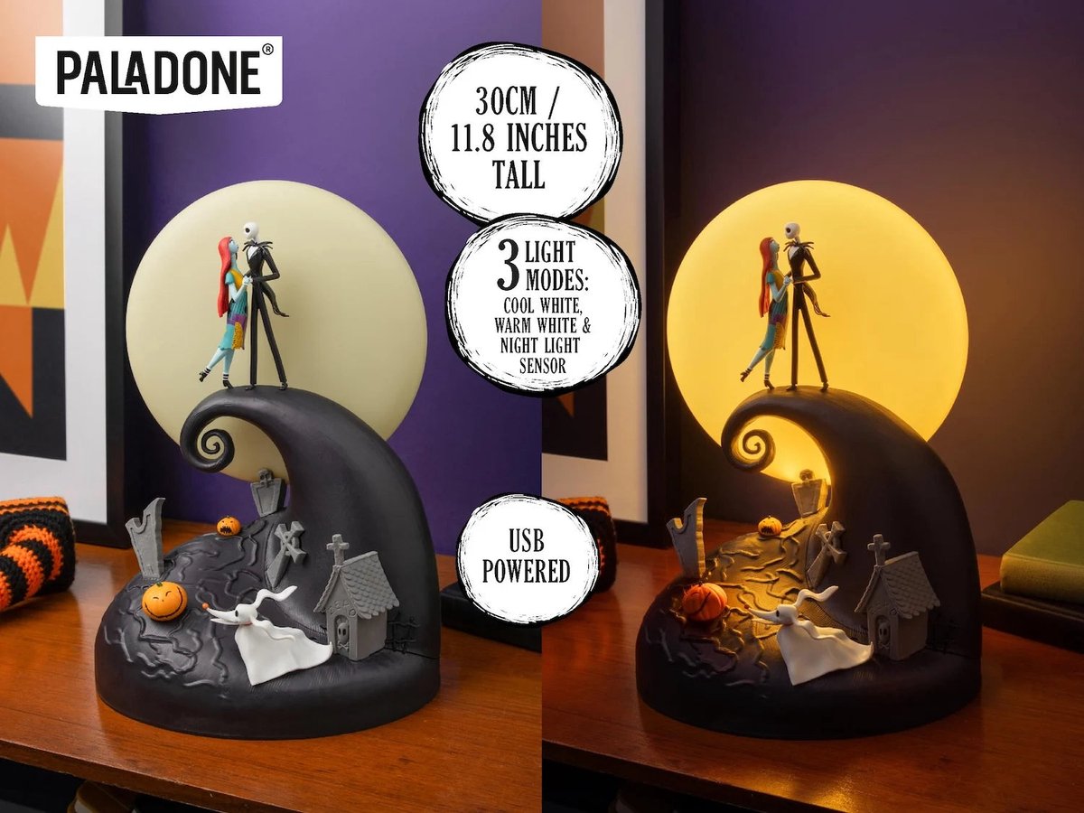 Paladone-Produkte: Albtraum vor Weihnachten, Lampendiorama