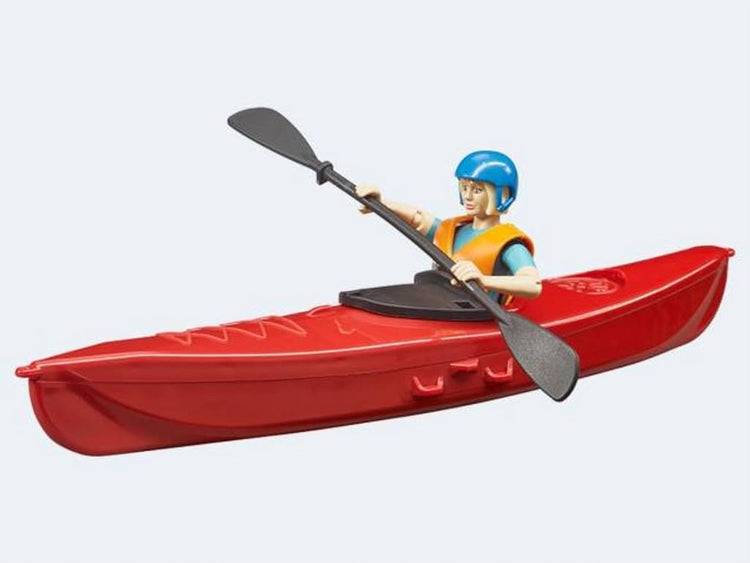 BRUDER BWWORLD KAYAK mit Spielfigur