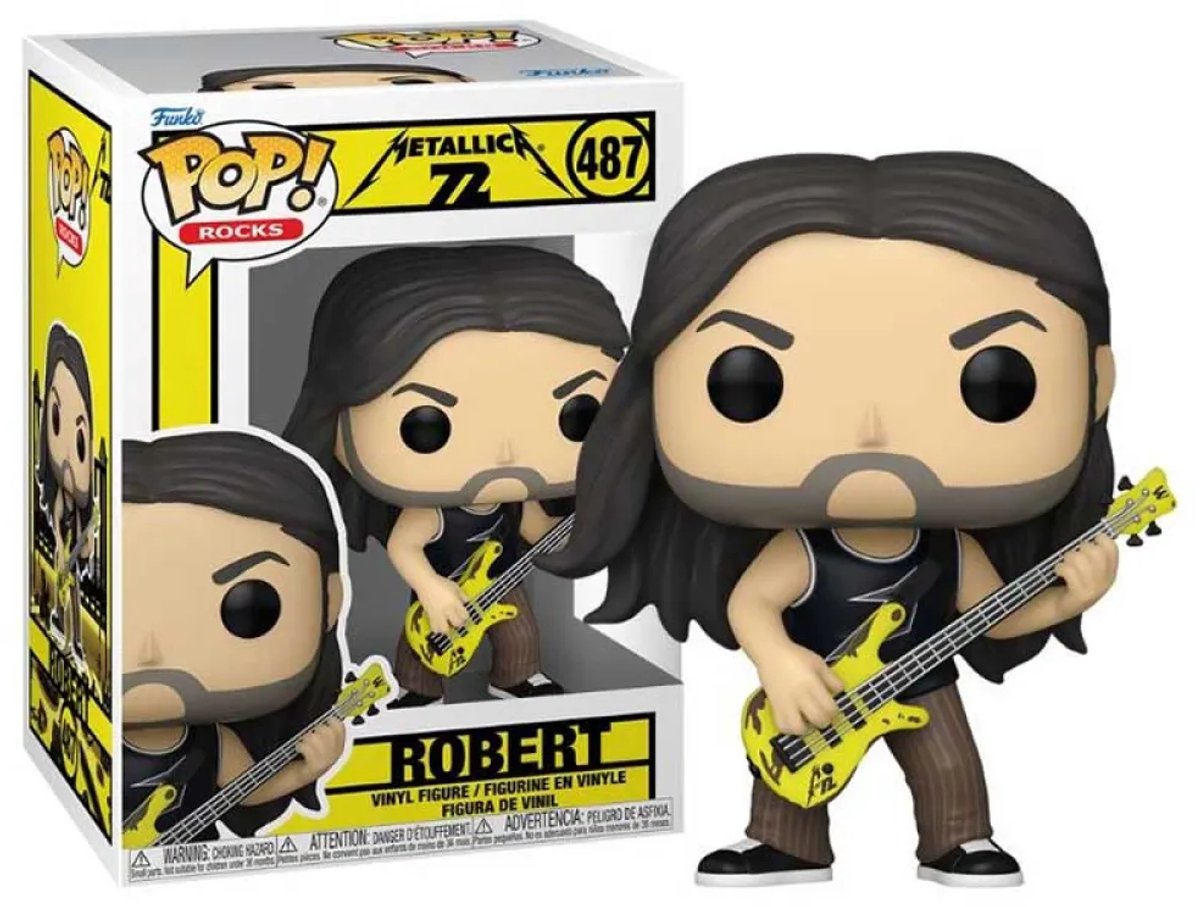 Funko Metallica Robert Vinyl Figur 487 Unisex Pop! - neutral - Standard