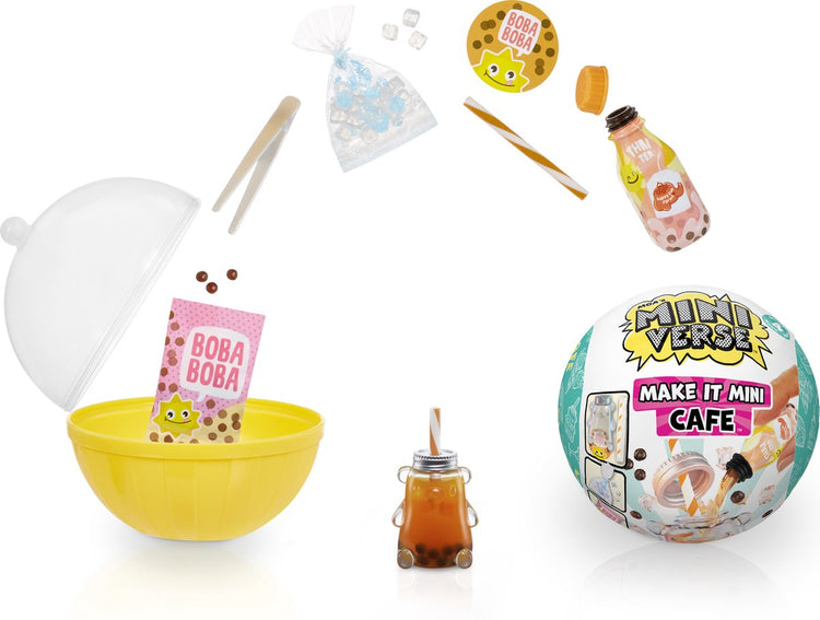 MGA Entertainment Mgas Miniverse Make It Mini Foods Cafe Serie 4 Sammeln