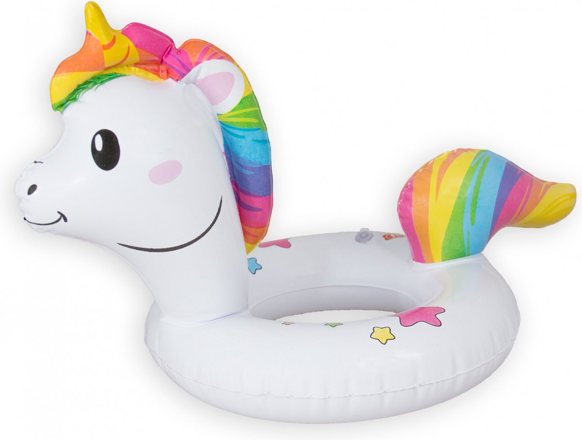 Puppen Schwimmring Einhorn, 35-45 cm