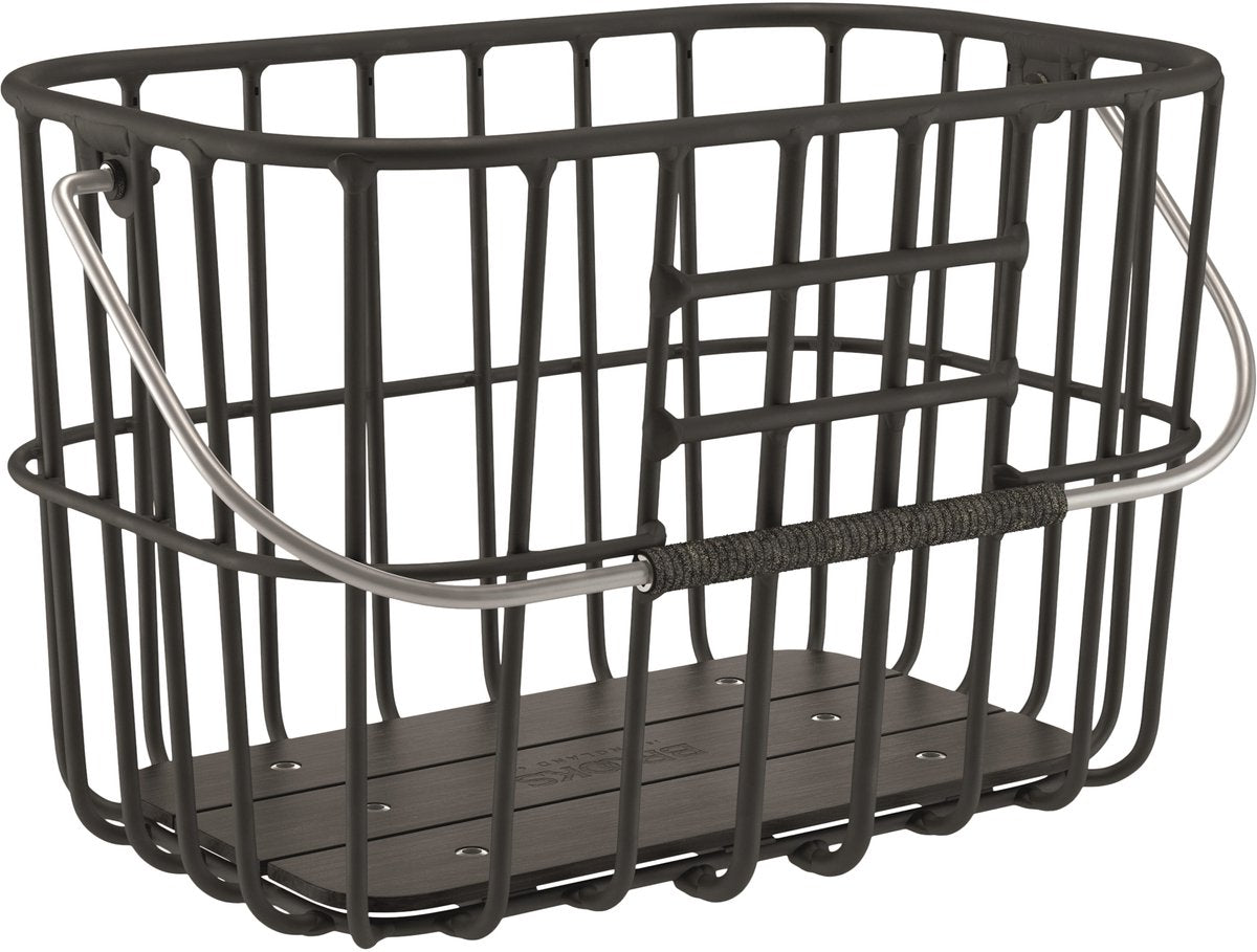 Brooks Hoxton Basket 25l Schwarz 38x26x26cm