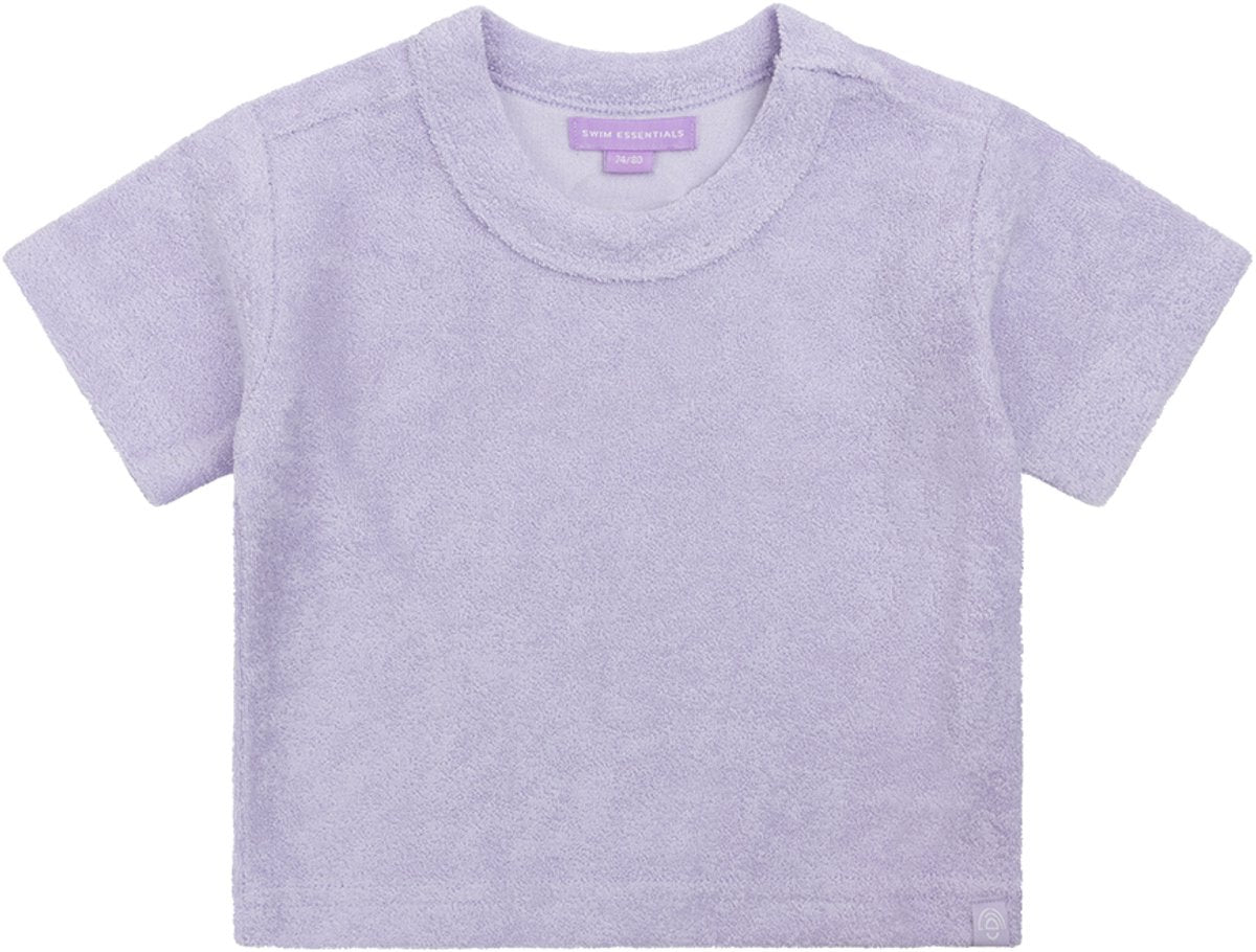 Swim Essentials T-Shirt mit reinem Flieder-Oberteil