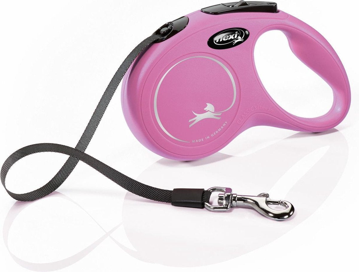 Flexi Rollijn Tape rosa