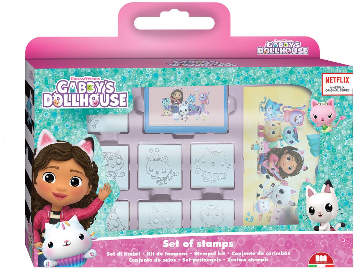 Multiprint Gabby's Dollhouse Stamp Set