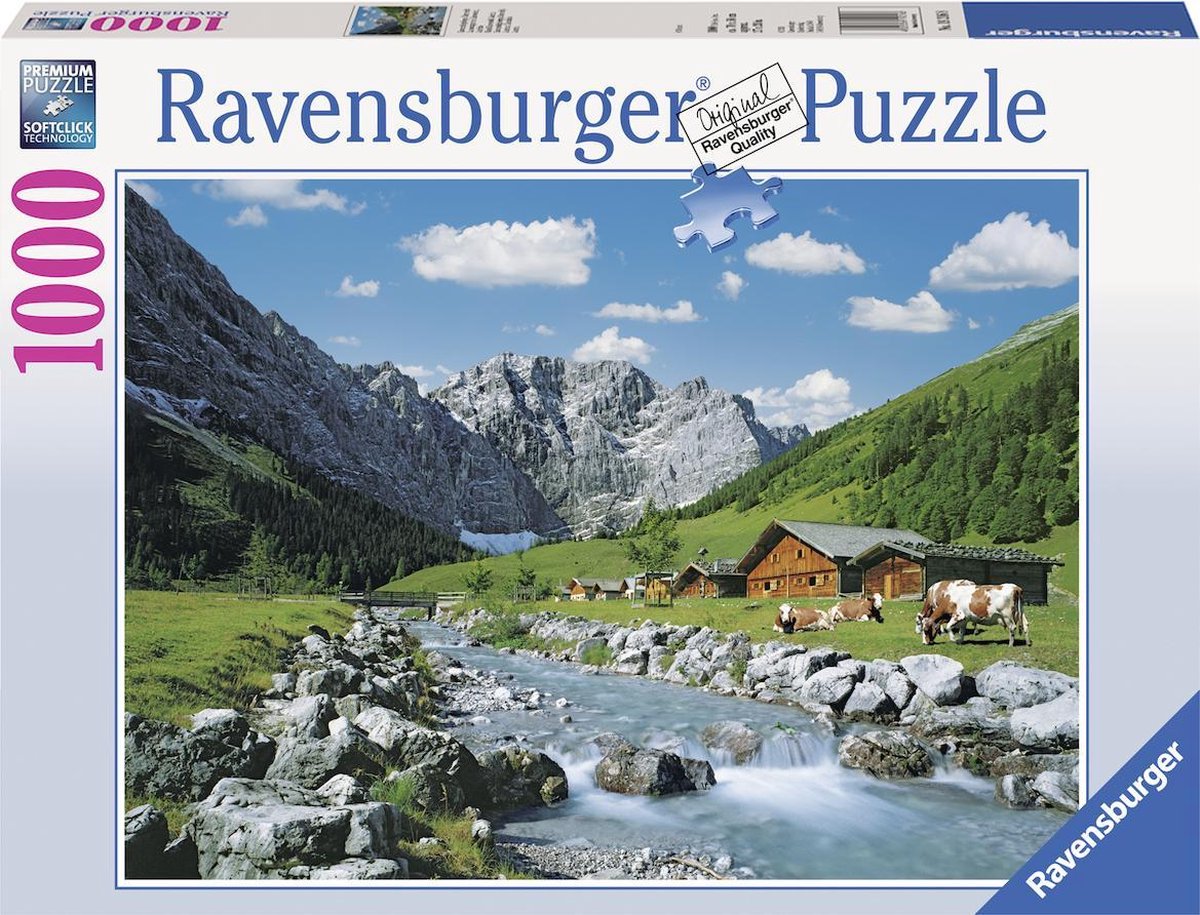 Ravensburger Puzzle Karwendelgebirge, Österreich - Puzzle - 1000 Teile