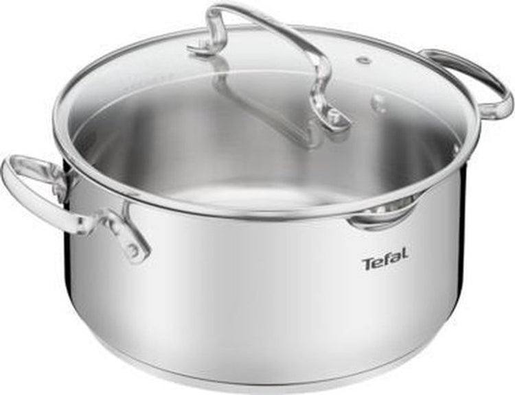 Tefal Duetto+ Kochpfanne – rund – 18 cm – Edelstahl – mit Deckel