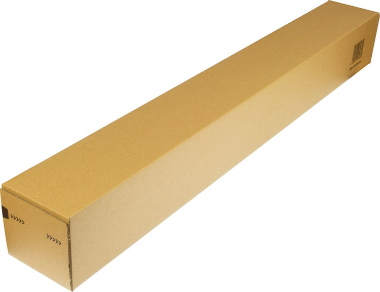 Raadhuis Versandrohr – 860 x 105 x 105 mm – A0 – quadratisch – braun – 10 Stück – rd-352012-10