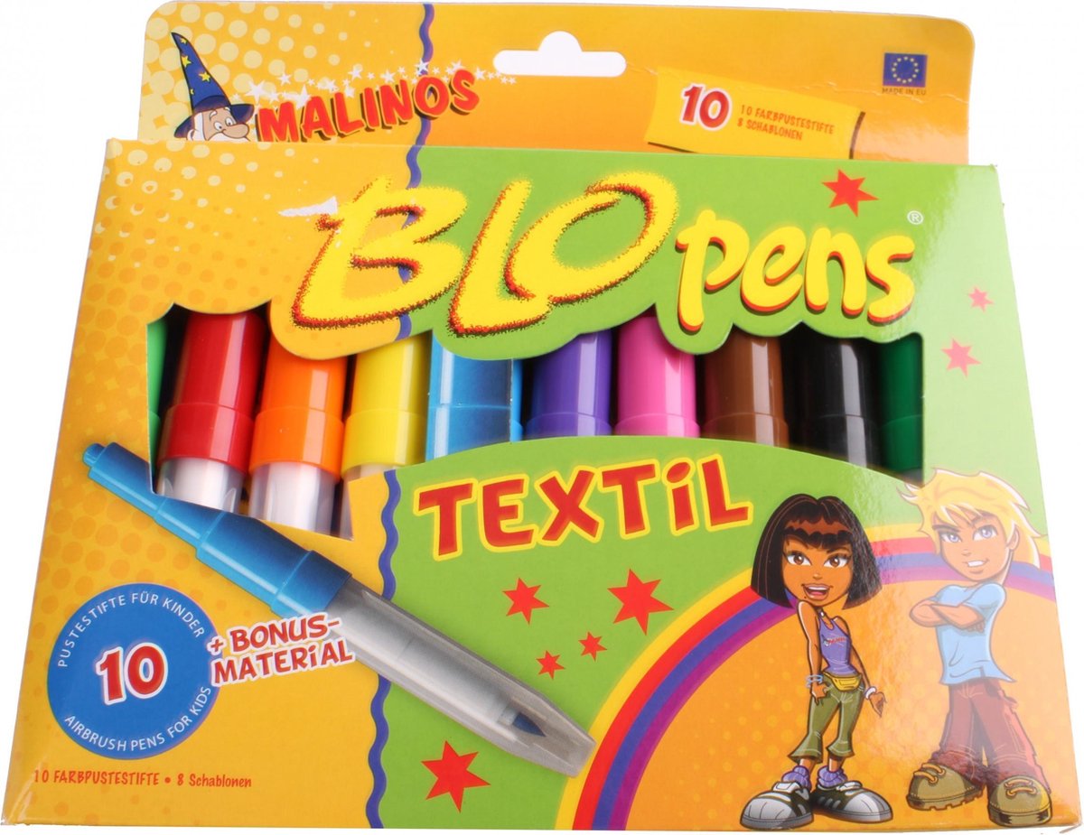 Malinos Blopens Textil 10 Stück