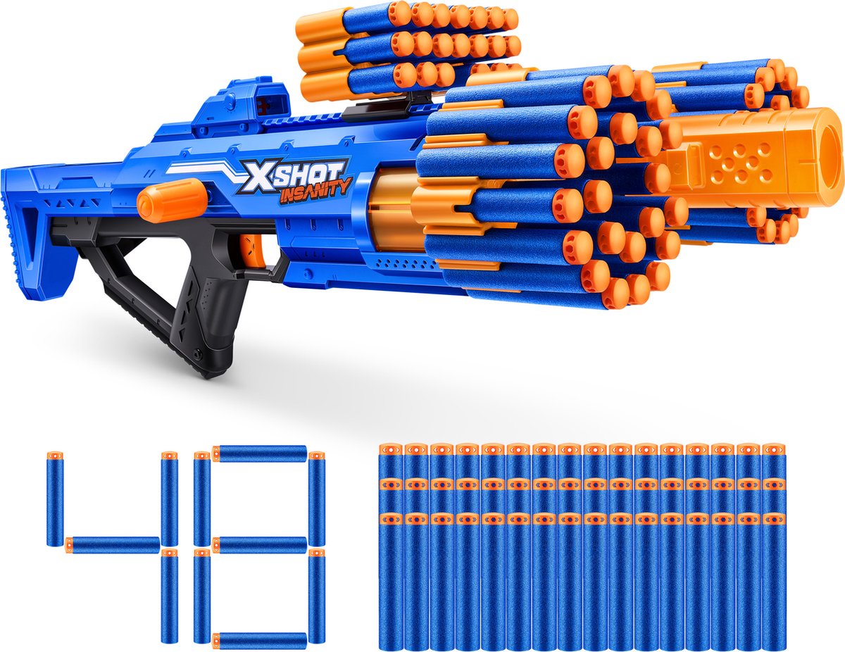 Zuru X-Shot Insanity Berzerko 8 Schuss (48 Darts)