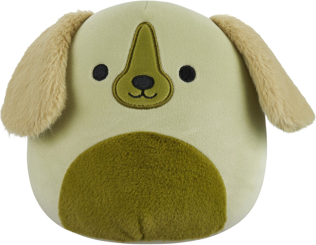 Squishmallows – Brad – Green Retriever mit flauschigem Bauch – 19 cm Plüsch