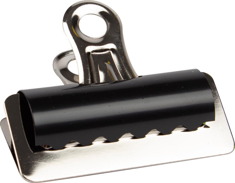 Q-Connect Bulldogclip, schwarz, 70 mm, für 10 Stück und 12 Stück