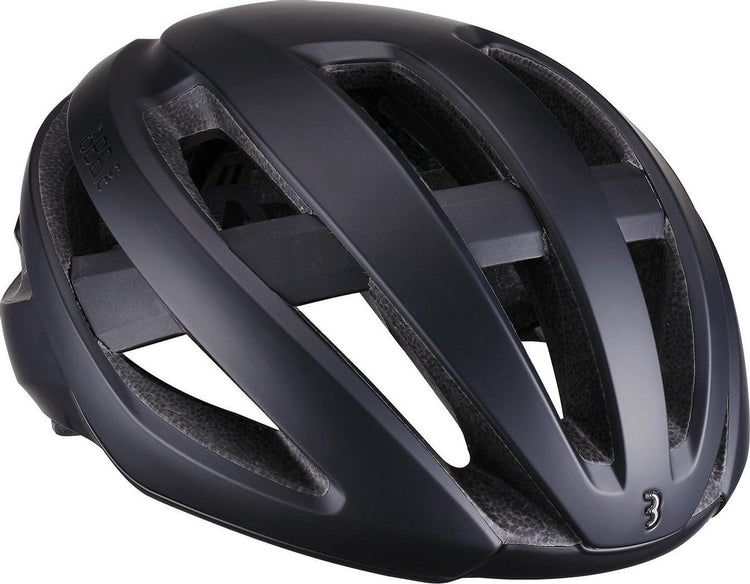 Bbb Cycling Rennradhelm – Maestro Aerodynamischer Fahrradhelm – optimale Belüftung – leicht – waschbare Polsterung – Fahrradhelm Erwachsene – mattschwarz – M – BHE-09