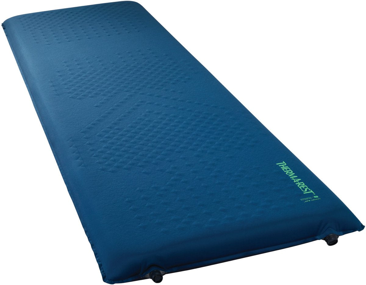Therm-a-rest Basecamp große Isomatte – selbstaufblasend – R-Wert 6,0 – Poseidonblau