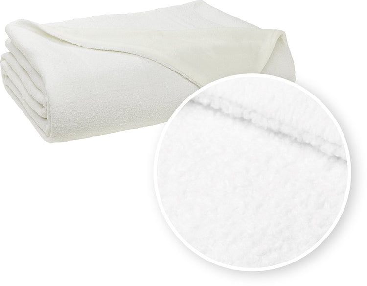 Meyco Home Bouclé-Tagesdecke – gebrochenes Weiß