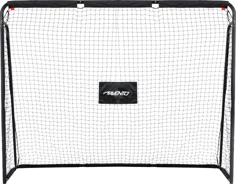 Avento Fußballtor mit Zielscheibe - Stahl - ca. 220 x 76 x 170 cm