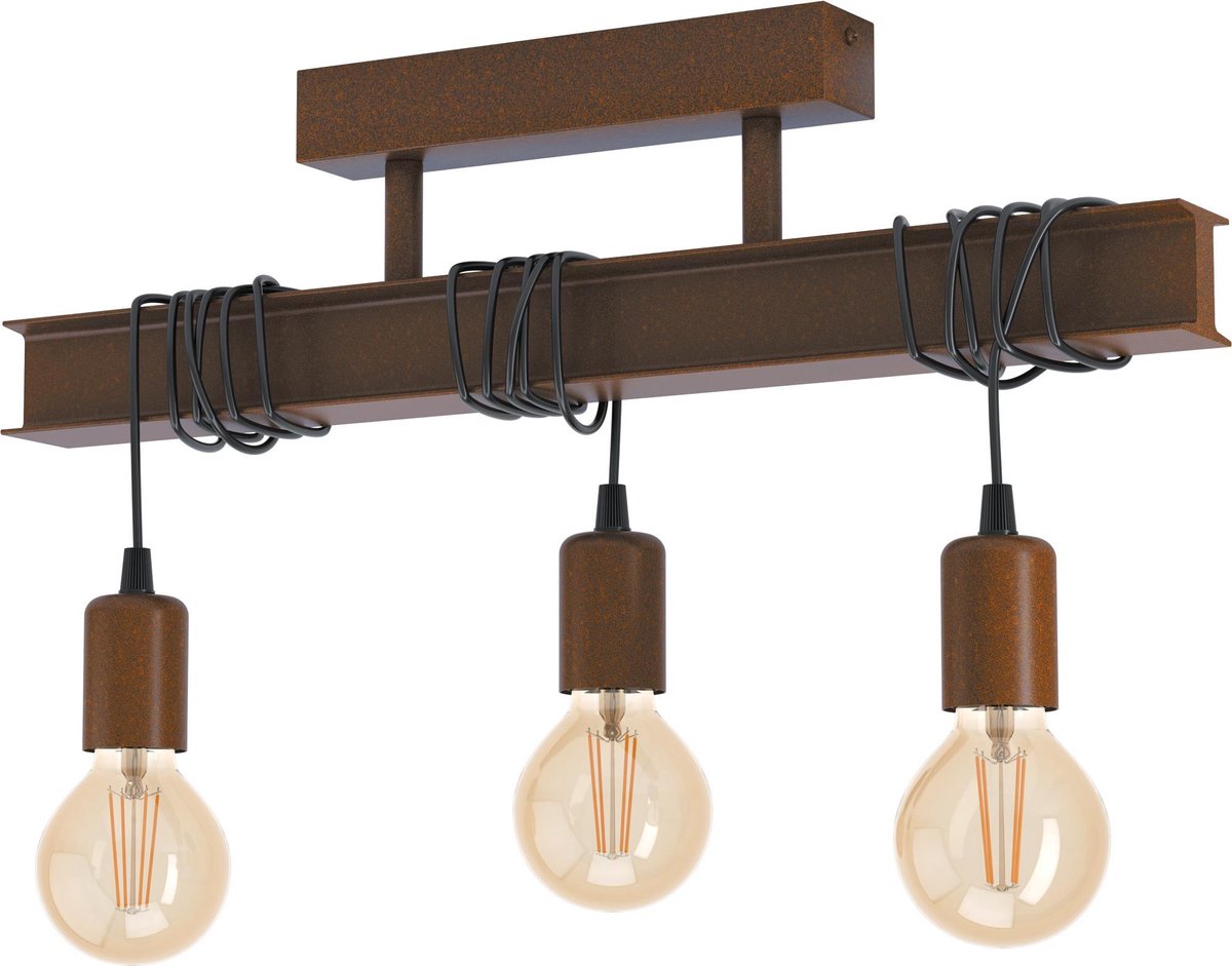 Eglo Townshend 4 Deckenleuchte – E27 – 55 cm – braun