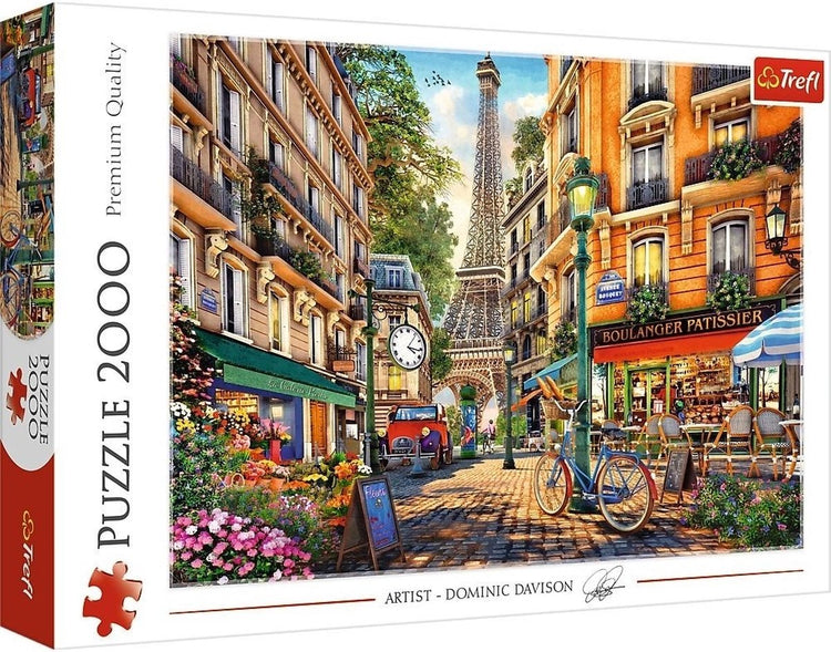 Puzzle „Treffennachmittag in Paris“ – 2000 Teile