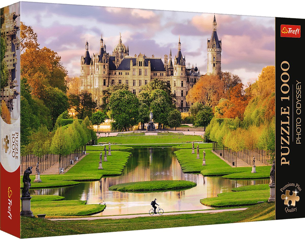 Trefl Puzzle 1000 Teile – Premium plus Foto Odyssee Schwerin Castle.