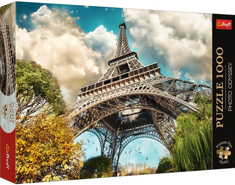 Trefl-Puzzle – Foto Odyssee Eiffelturm Paris 1000 Teile.