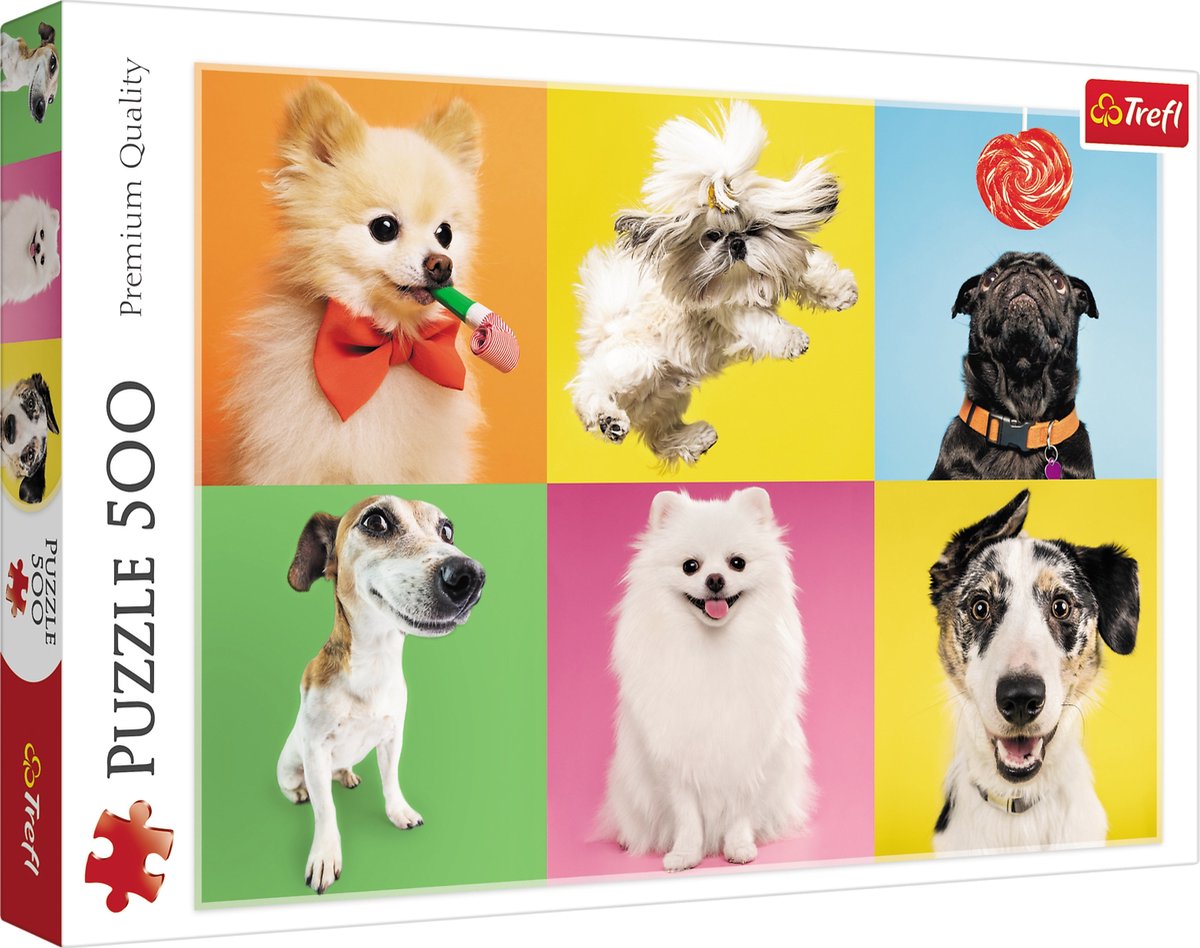 Trefl-Hunde-Puzzle – 500 Teile