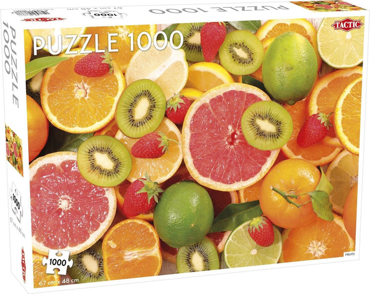Taktik-Puzzle-Special für Liebhaber: Früchte – 1000 Teile