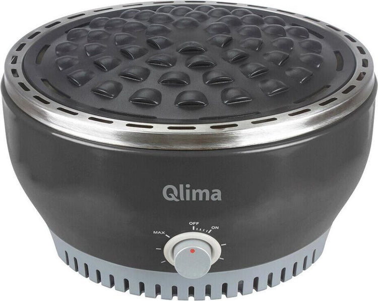 Qlima Njoy 1107 Grillkohle für drinnen und draußen