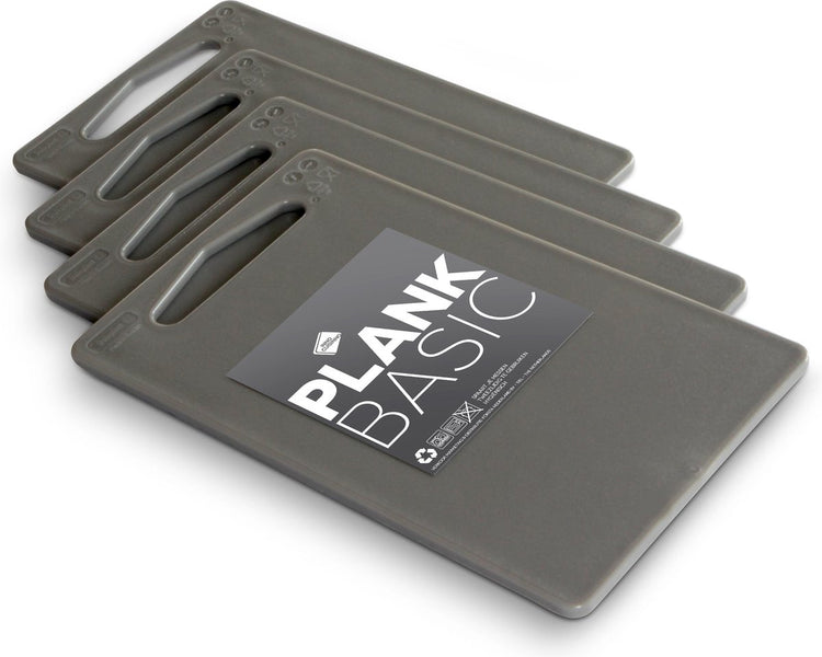 Inno Cuisinno – einfaches Schneidebrett – Set mit 4 Stück – 25 x 15 cm