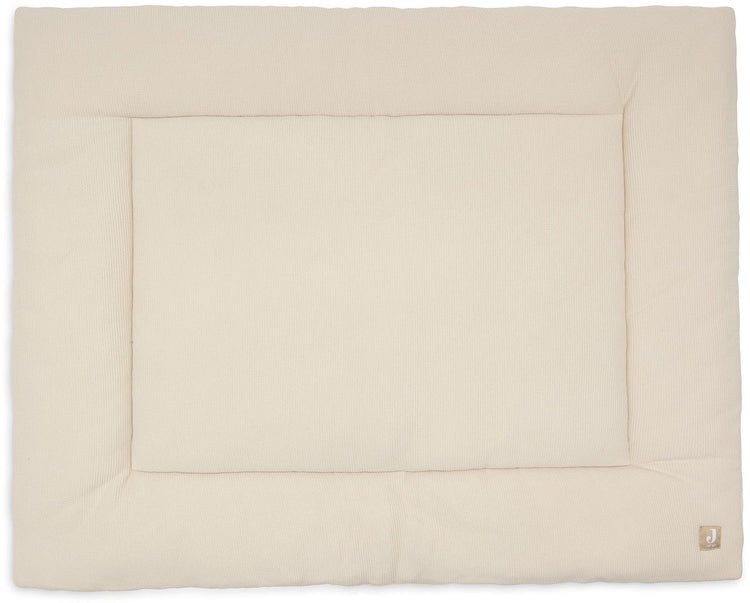 Jollein Laufstalldecke Baby – 75x95cm – kleine Waffel – warmer Sandsand