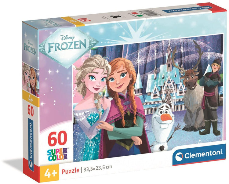 Clementoni Kinderpuzzle Disney Frozen – Puzzle 60 Teile – Puzzle und Lernspielzeug – Spiele und Puzzles für Kinder ab 4 Jahren
