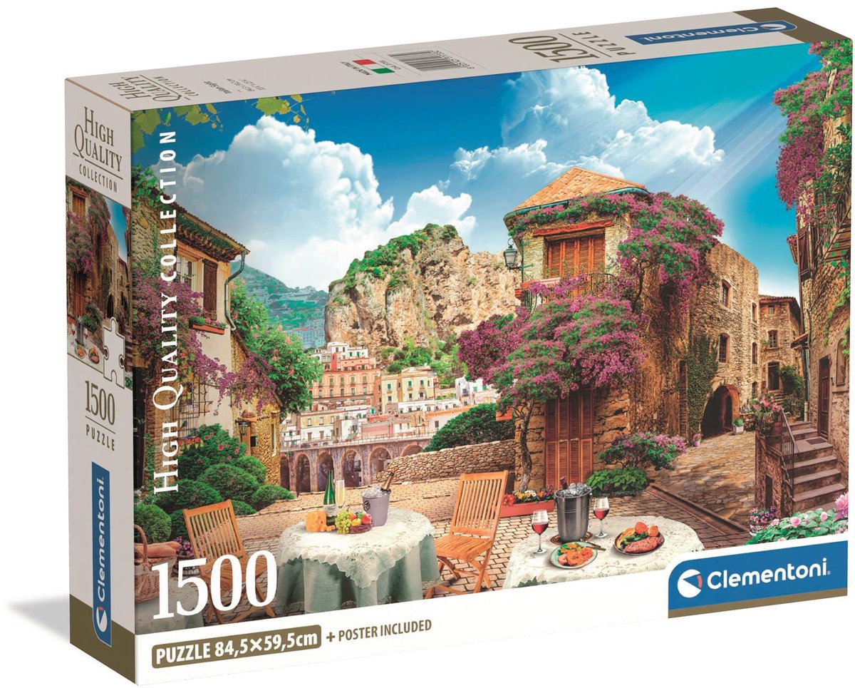Clementoni Jigsaw Puzzle Italienische Sicht, 1500st.