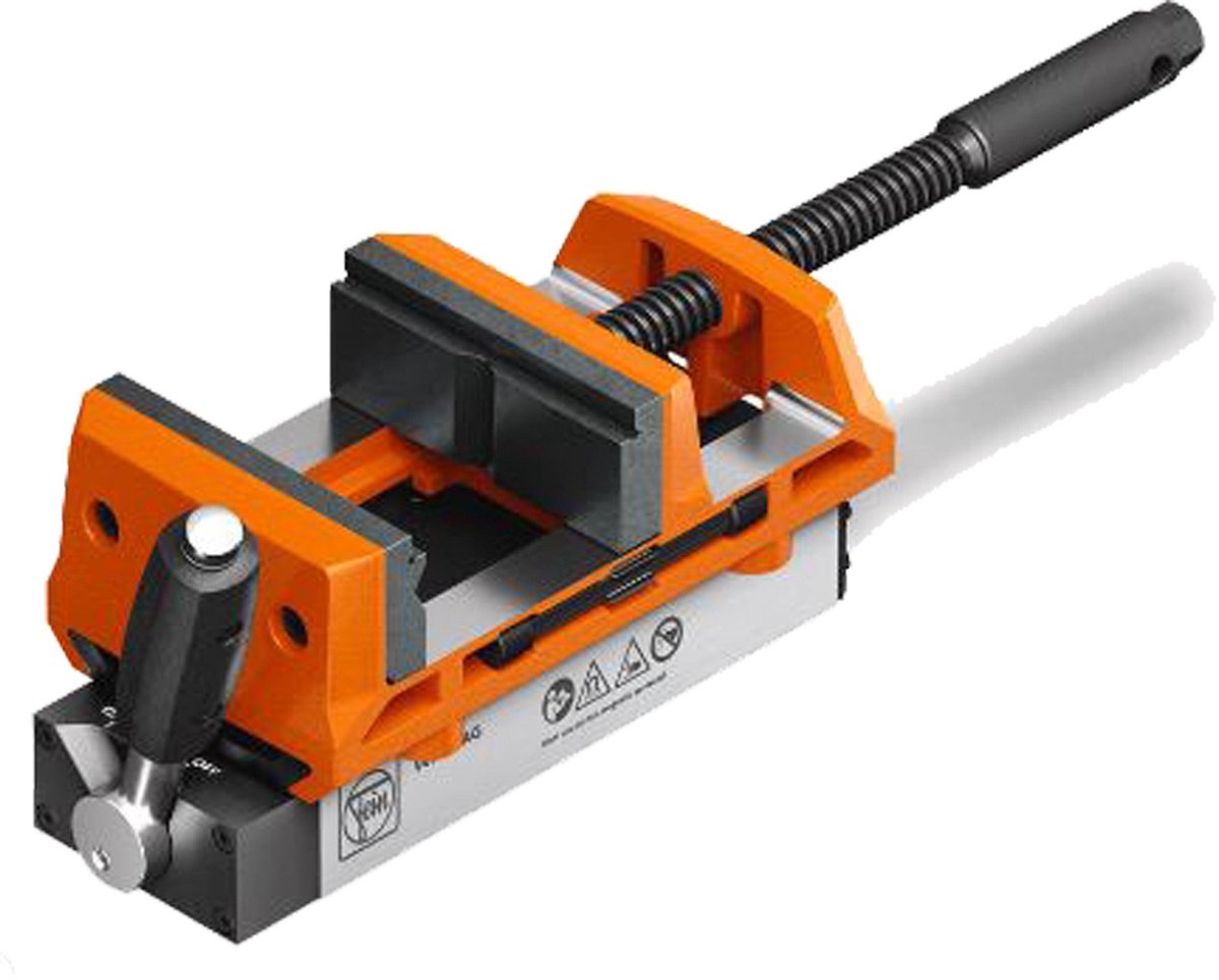 Feiner Versamag-Magnet mit Schraubstock