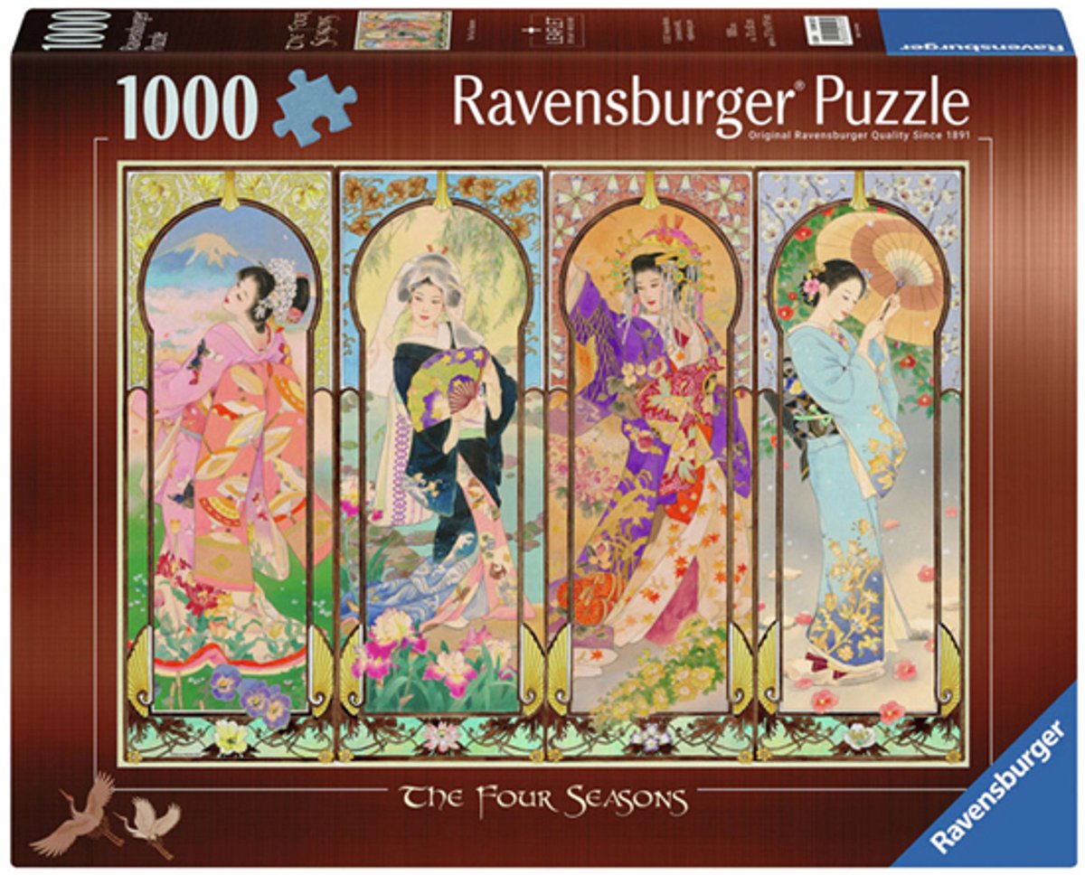 Ravensburger Jigsaw Puzzle Die vier Jahreszeiten, 1000st.