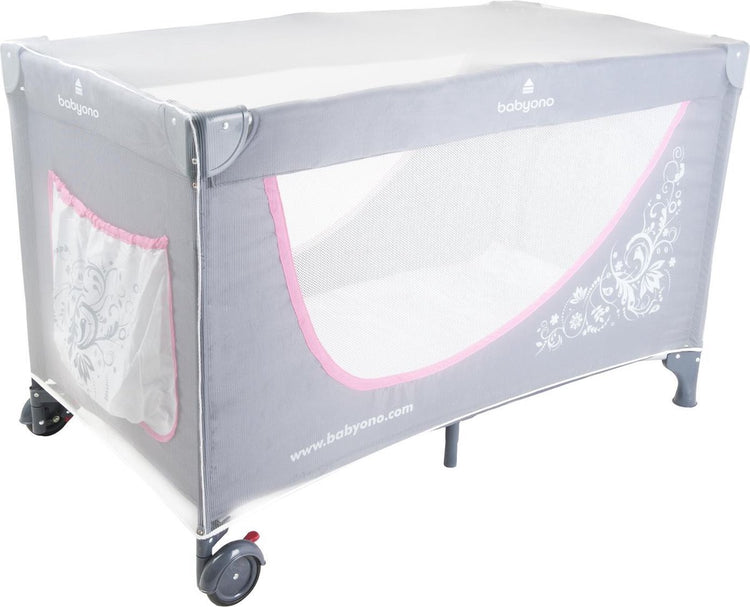 Babyono Moskitonetz - Babykalbane - für Babybett - Campingbettchen