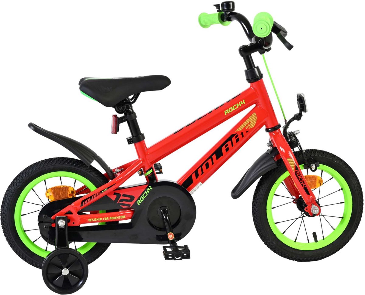 Volare Rocky Children's Bicycle - Jungen - 12 Zoll rot