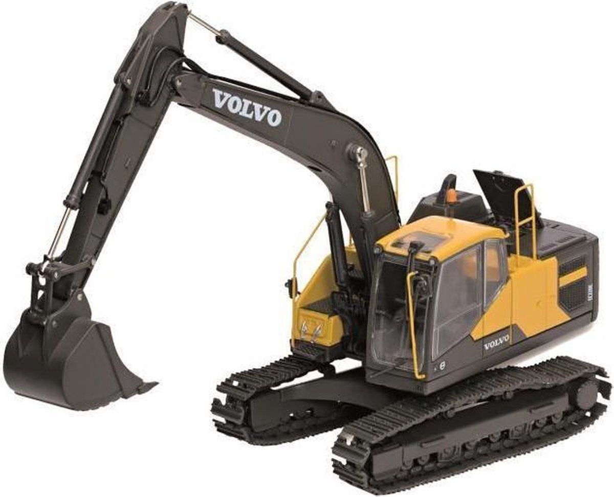 Bburago Raupenbagger auf Baufahrzeugen EC220E Volvo 1 50 – schwarz