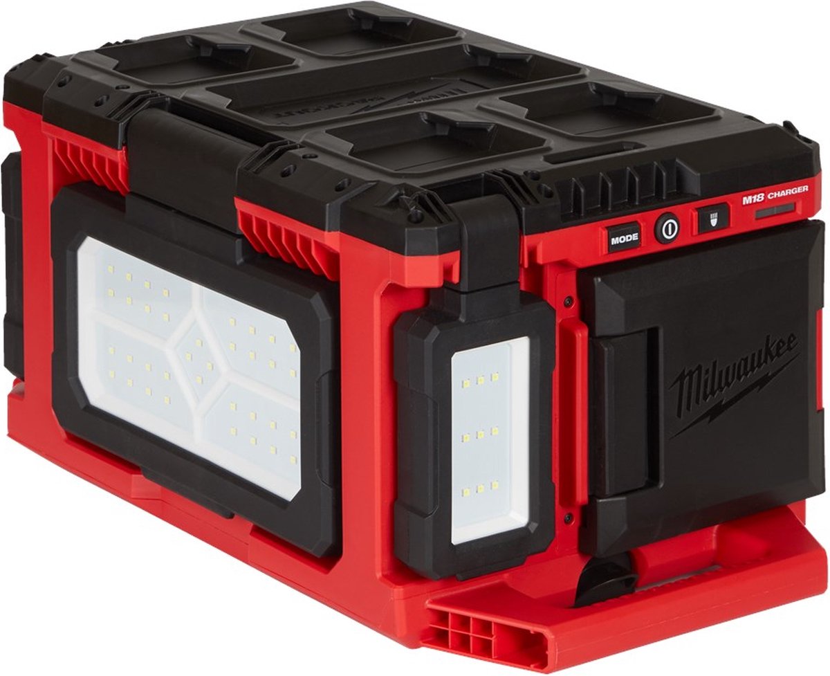 Milwaukee M18 POALC-0 Packout™ Flächenlampenladegerät 18 V Grundkörper – 4933478120