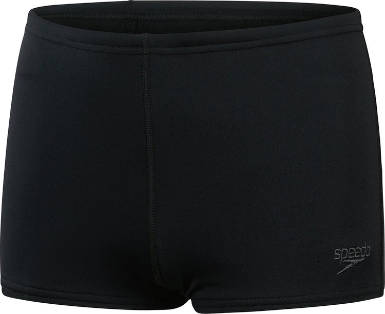 Speedo Endurance+ Aquashort Jungen Sport-Badehose – Schwarz