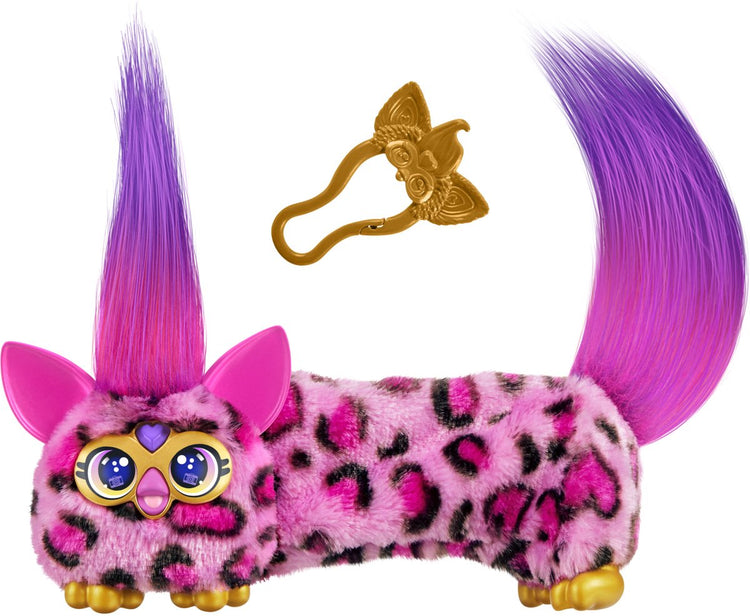 Hasbro Furby DJ Furblets Kitt-ee-luv, elektronisches Mini-Stofftier für Mädchen und Jungen ab 6 Jahren