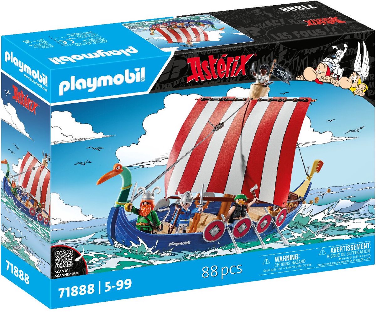 Playmobil Asterix Asterix: Piratenschiff 71888