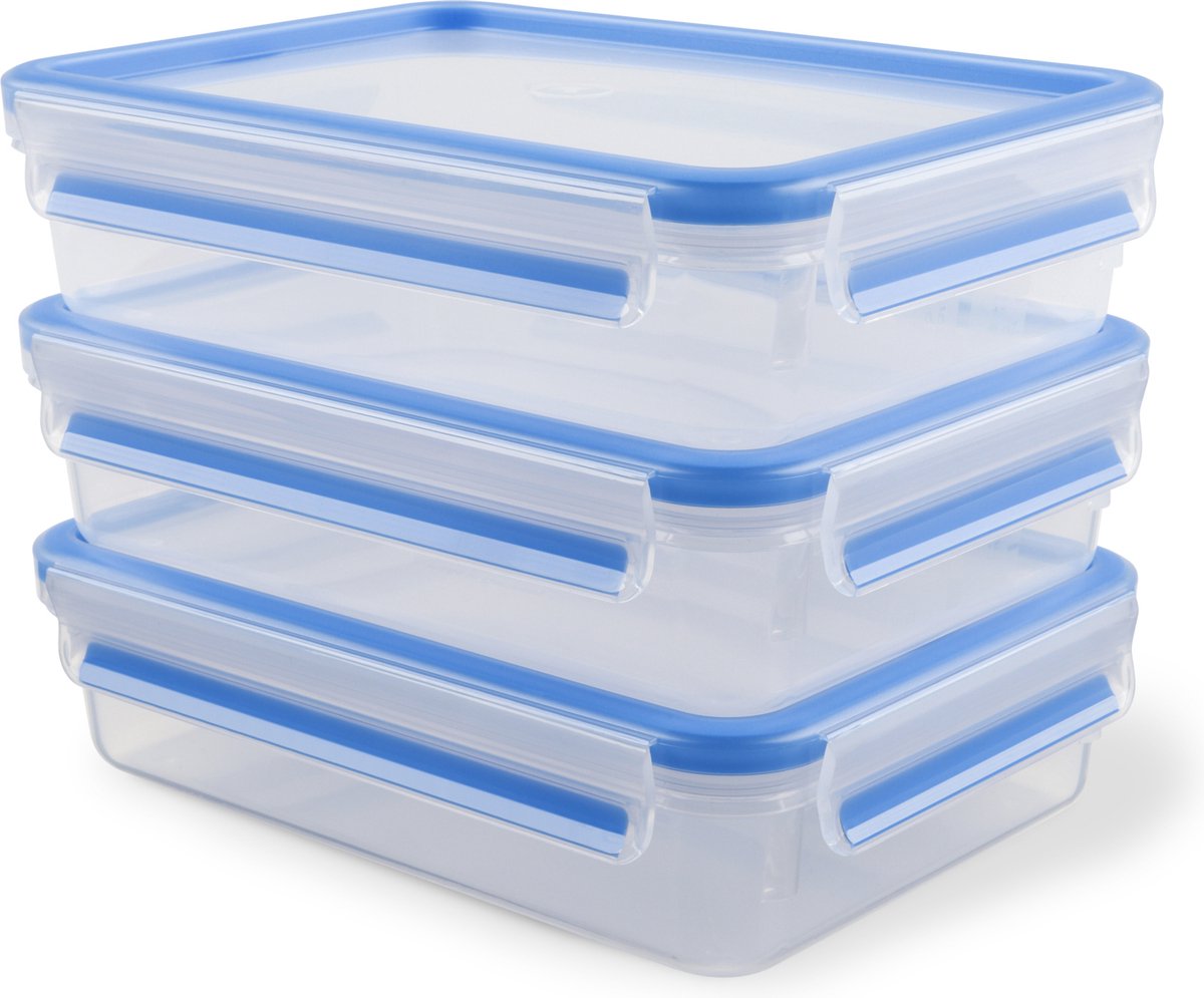 Tefal Masterseal Fresh – Starterset – 3-teilig – 3x1,2l – 100 % auslaufsicher